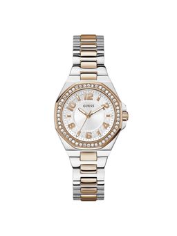 Guess - Contessa White Round Dial Analog Women Watch - Gw0877L4 (M)