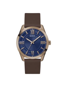 Guess - Elliot Navy Blue Round Dial Analog Men Watch - Gw0894G3 (M)