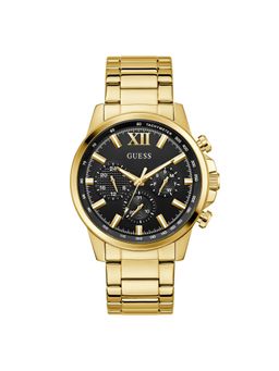 Guess - Walker Black Round Dial Analog Men Watch - Gw0900G3 (M)