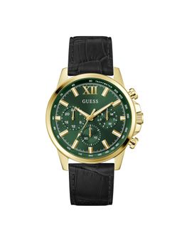 Guess - Walker Green Round Dial Analog Men Watch - Gw0901G4 (M)