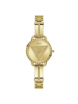 Guess - Tri Bellini Gold Round Dial Analog Women Watch - Gw0914L2 (M)