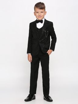 Kids Island - Black Suit with Shirt and Bow Tie (Set of 5)
