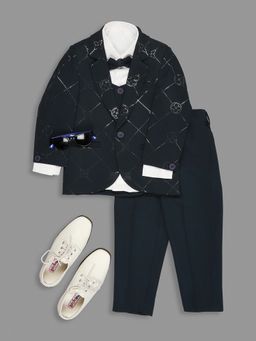 Kids Island - Green Suit with Shirt and Bow Tie (Set of 5)