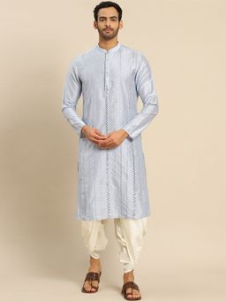KISAH - Men Blue Kurta Set (Set of 2)