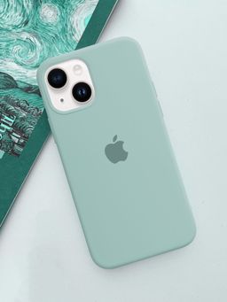 Treemoda - Mint Green Silicone Case Cover For Iphone