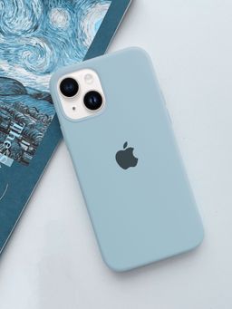 Treemoda - Sky Blue Silicone Case Cover For Iphone