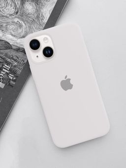 Treemoda - White Silicone Case Cover For Iphone