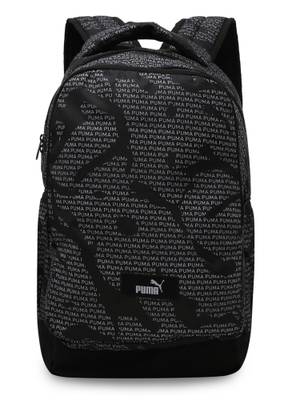 Puma Black Academy Multi-Compartment Backpack - Image 1