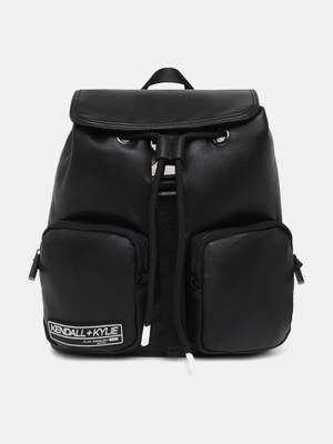 Kendall & Kylie Sleek Black Backpack Buy KENDALL & KYLIE Black Medium Backpack Online main image 4