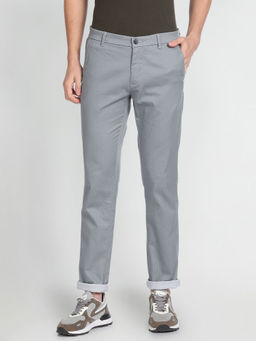 Arrow Sports - Textured Low Rise Trousers