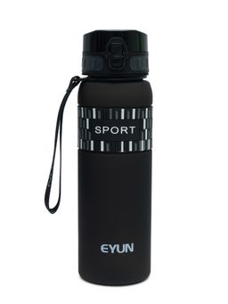 Nertz - Stride Black Premium Food Safe Plastic Bottle Everyday Hydration 1000 Ml