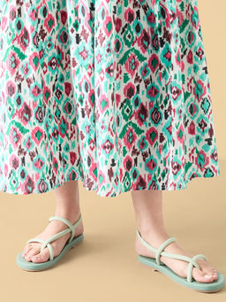 ROCIA - Green Women Smart Casual Sandals