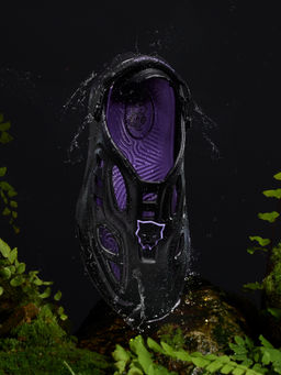 The Souled Store - Official Black Panther: Wakanda Black Men Clogs