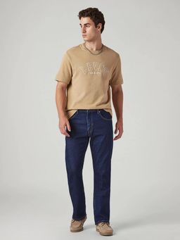 Levi's - Blue Men 517 Mid Rise Bootcut Fit Cotton Stretch Blend Jeans