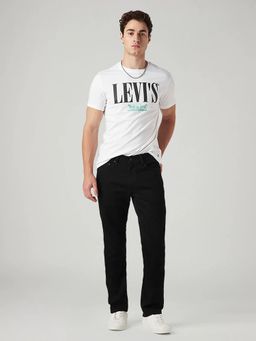 Levi's - Black Men 541 Mid Rise Athletic Fit Cotton Stretch Blend Jeans