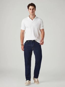 Levi's - Blue Men 541 Mid Rise Athletic Fit Cotton Stretch Blend Jeans