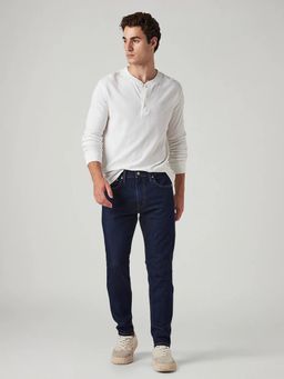 Levi's - Blue Men 512 Mid Rise Slim Fit Cotton Stretch Blend Jeans