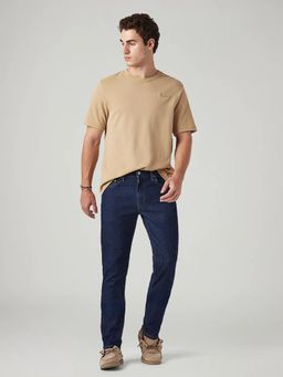 Levi's - Blue Men 511 Mid Rise Slim Fit Cotton Stretch Blend Jeans