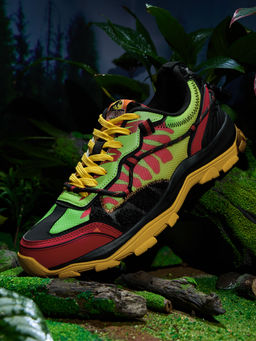 The Souled Store - Official Jurassic Park: Prehistoric Men Low Top Multi-Color Sneakers