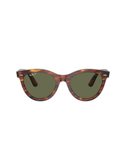 Ray-Ban - Unisex UV Protected Green Lens Oval Sunglasses - 0RB2241954/5854
