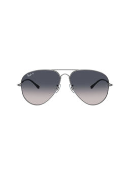 Ray-Ban - Unisex UV Protected Grey Lens Pilot Sunglasses - 0RB3825004/7862