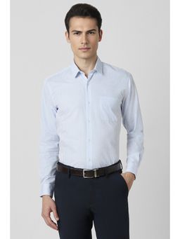 Peter England - Men Blue Regular Fit Formal Shirt