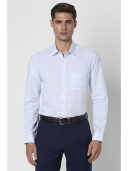 Peter England - Men Blue Slim Fit Formal Shirt