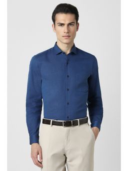Peter England - Men Blue Slim Fit Formal Shirt