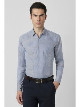 Peter England - Men Blue Slim Fit Formal Shirt
