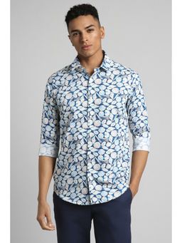 Simon Carter - Blue Printed Shirt