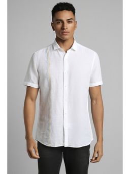 Simon Carter - White Printed Shirt