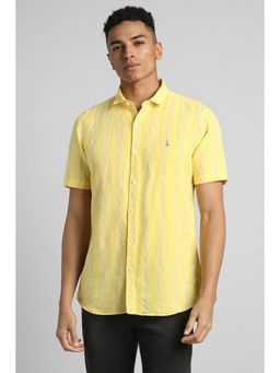 Simon Carter - Yellow Printed Shirt