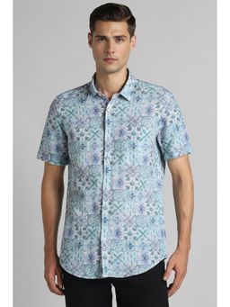 Simon Carter - Blue Printed Shirt