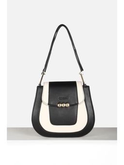 Van Heusen - Women Black Colorblock Casual Sling Bag