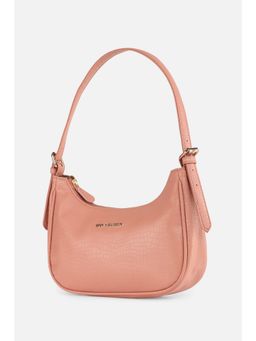 Van Heusen - Women Pink Textured Casual Sling Bag