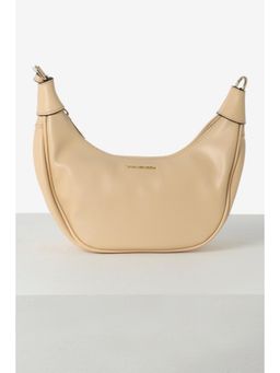 Van Heusen - Women Beige Solid Casual Sling Bag