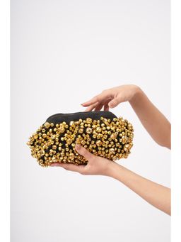 sugarcrush - Ghungroo Black Clutch Bag