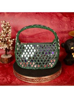 sugarcrush - Zarina Green Mirror Handbag Bag