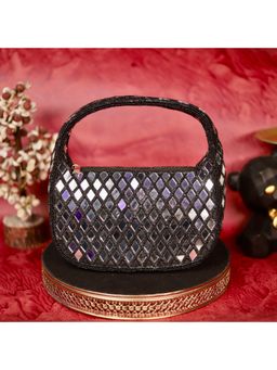 sugarcrush - Zarina Black Mirror Handbag Bag