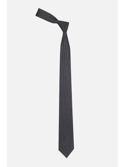 Peter England - Men Embroidered Black Tie
