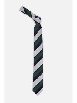 Louis Philippe - Men Embroidered Green Tie