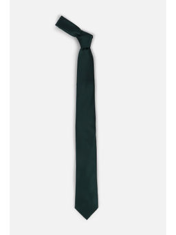 Louis Philippe - Men Textured Green Tie