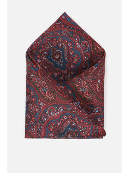 Van Heusen - Men Printed Red Pocket Square