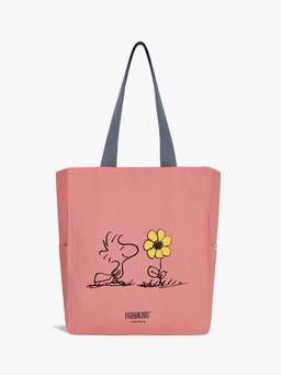 EcoRight - Zipper Tote Bag - Leisure By Woodstock- Salmon