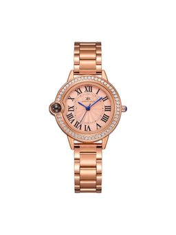 Kenneth Scott - Women's Analog Rose Gold Dial Watch (K22530-RBKK) (M)