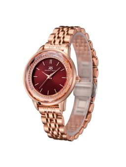 Kenneth Scott - Women's Analog Maroon Dial Watch (K22532-RBKR) (M)