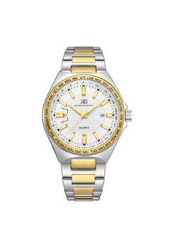 Kenneth Scott - Men's Analog White Dial Watch (K23027-TBTW) (M)