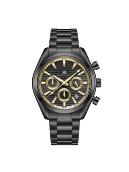 Kenneth Scott - Men's Chrono & Multi Function Black Dial Watch (K23150-BBBBG) (M)