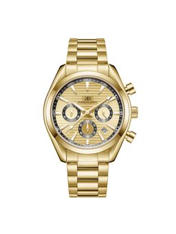 Kenneth Scott - Men's Gold Chrono & Multi Function Champagne Dial Watch (K23150-GBGC) (M)