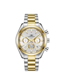 Kenneth Scott - Men's Chrono & Multi Function White Dial Watch (K23150-TBTW) (M)